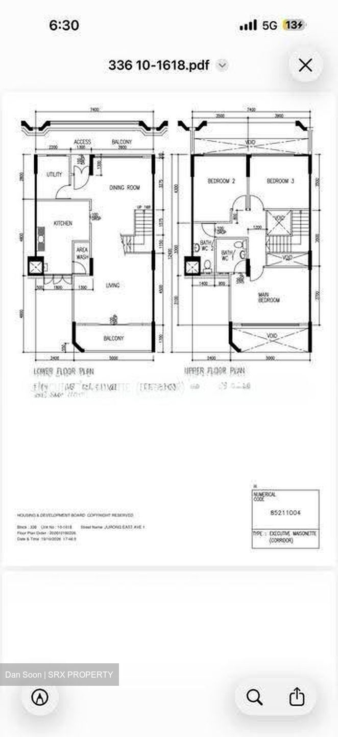 Blk 336 Jurong East Avenue 1 (Jurong East), HDB Executive #634675941